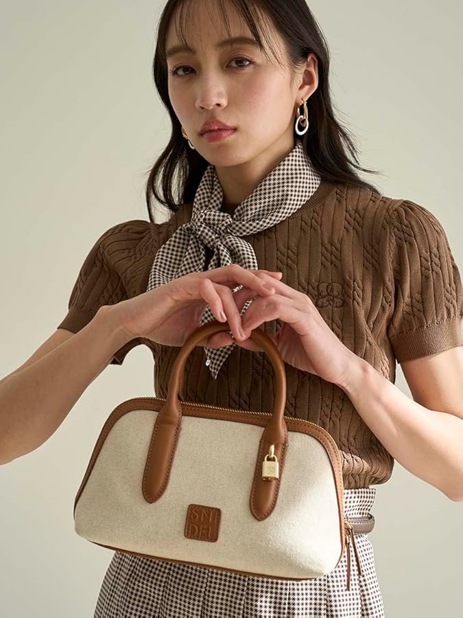 未使用 完売★ SNIDEL スナイデル ラウンドミニボストン Amazon | [スナイデル] ラウンドミニボストン SWGB252624CMLF